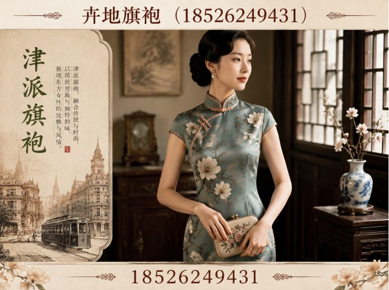 东丽区新中式旗袍展示图
